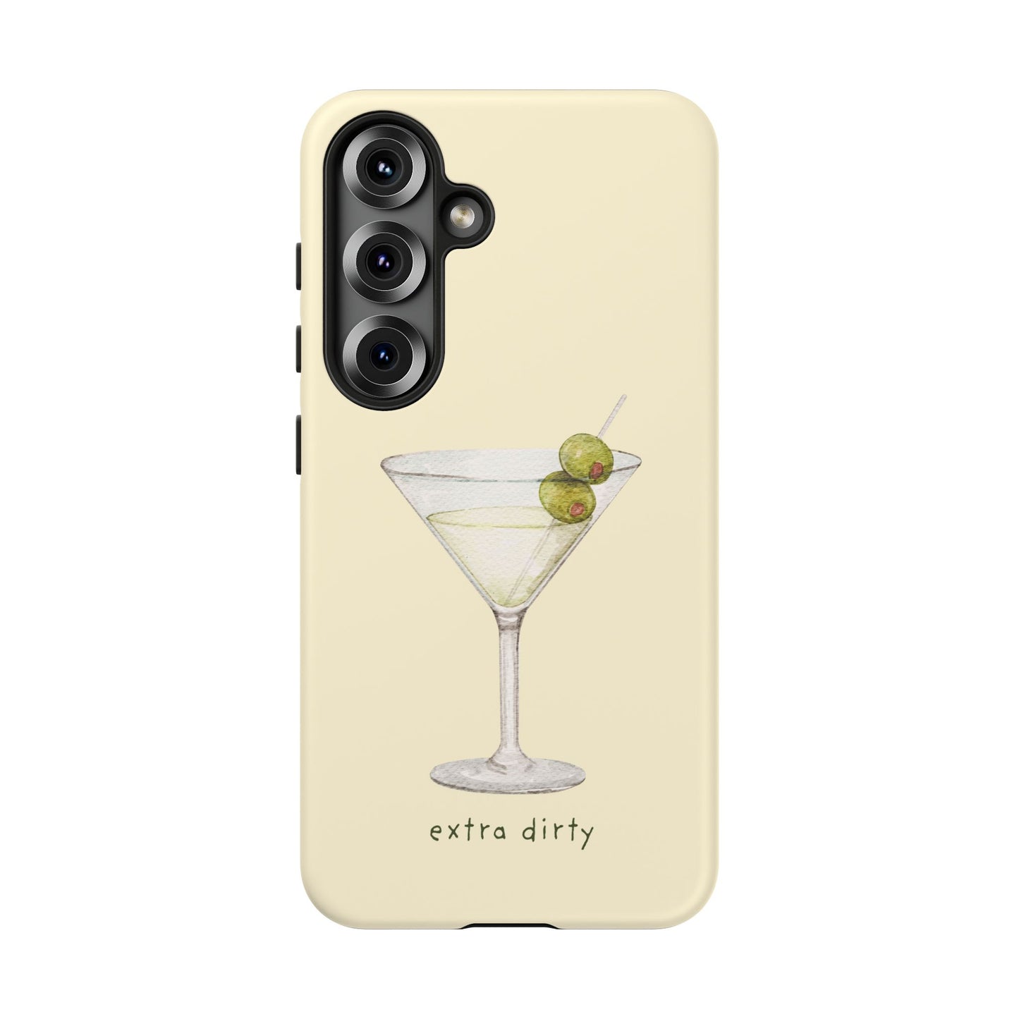 Phone Case — 'Extra Dirty' Martini Graphic