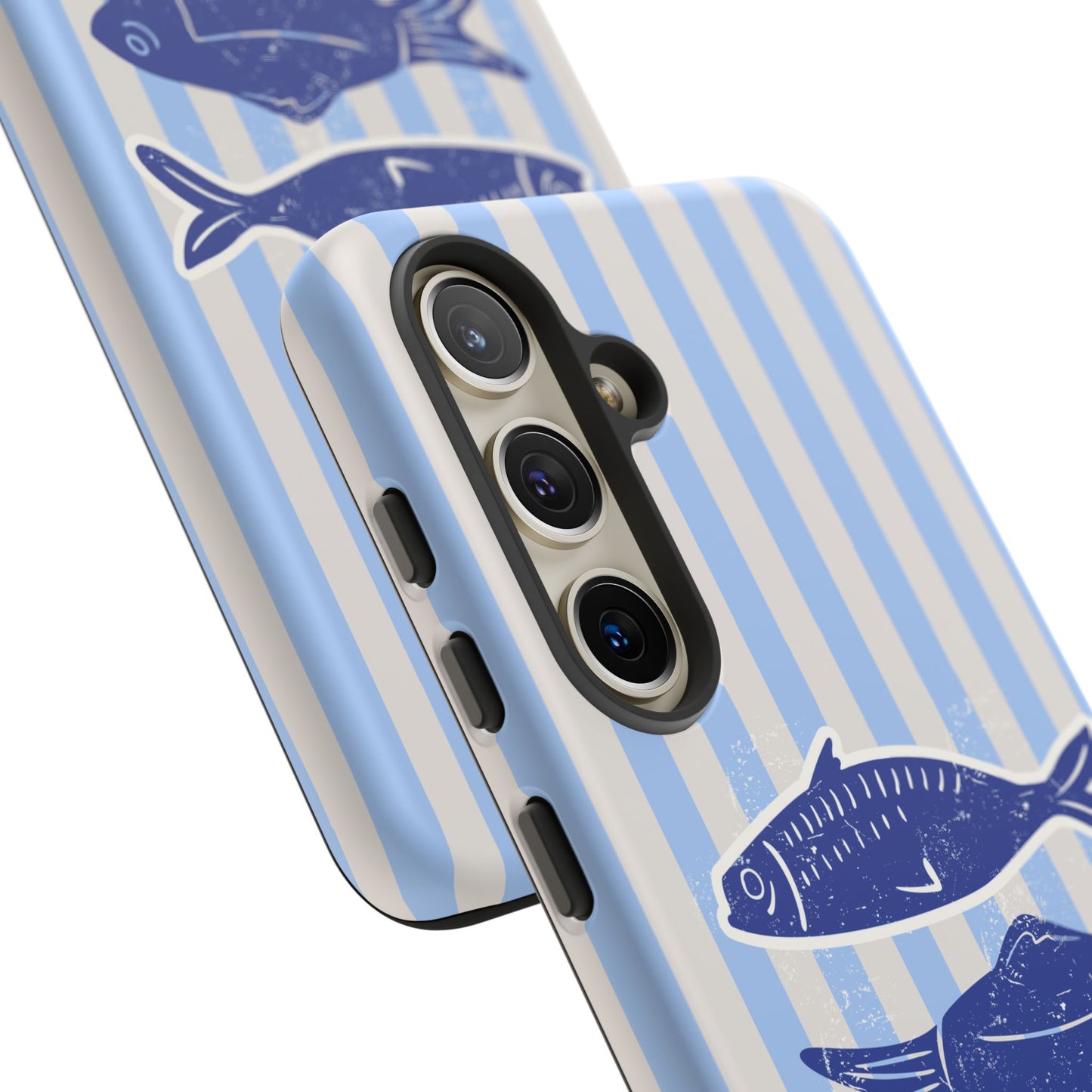 Nautical Blue Fish Phone Case