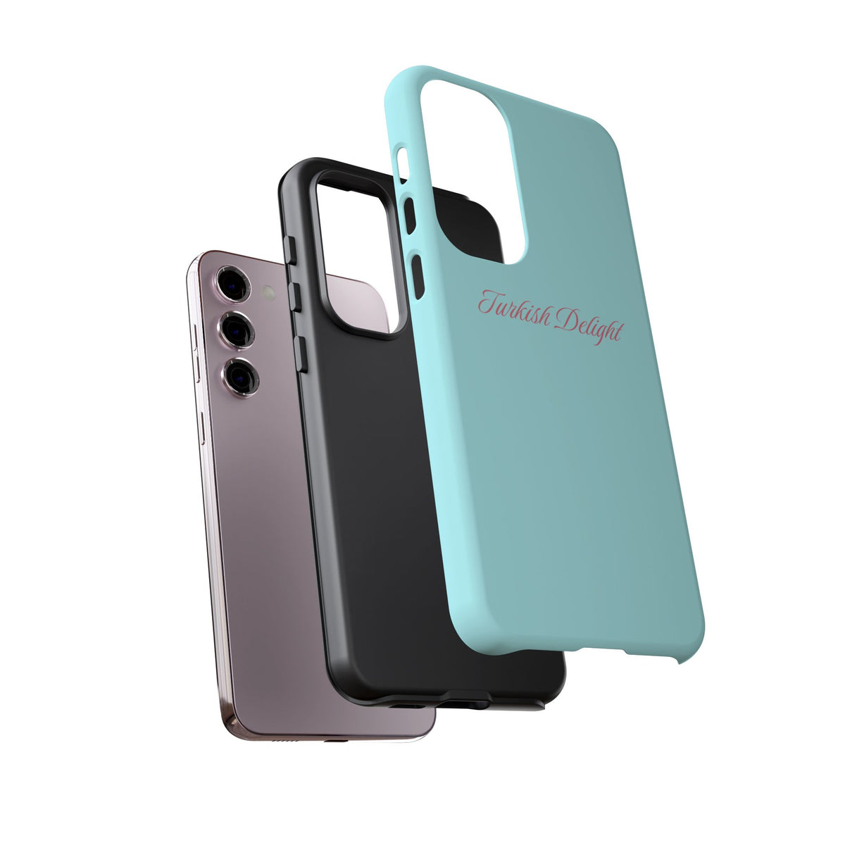 Turquoise 'Turkish Delight' Tough Phone Case — Slim Protective iPhone Case