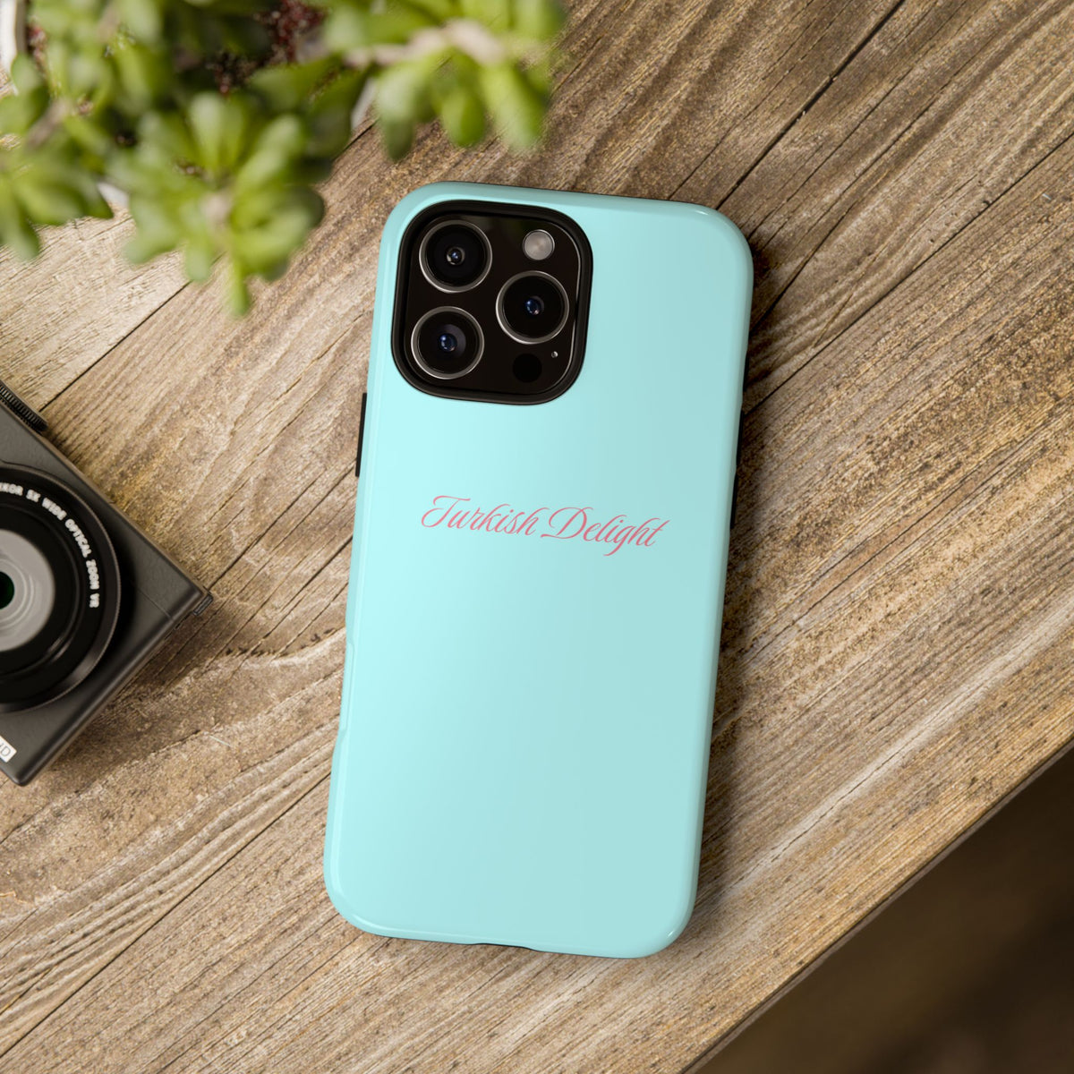 Turquoise 'Turkish Delight' Tough Phone Case — Slim Protective iPhone Case