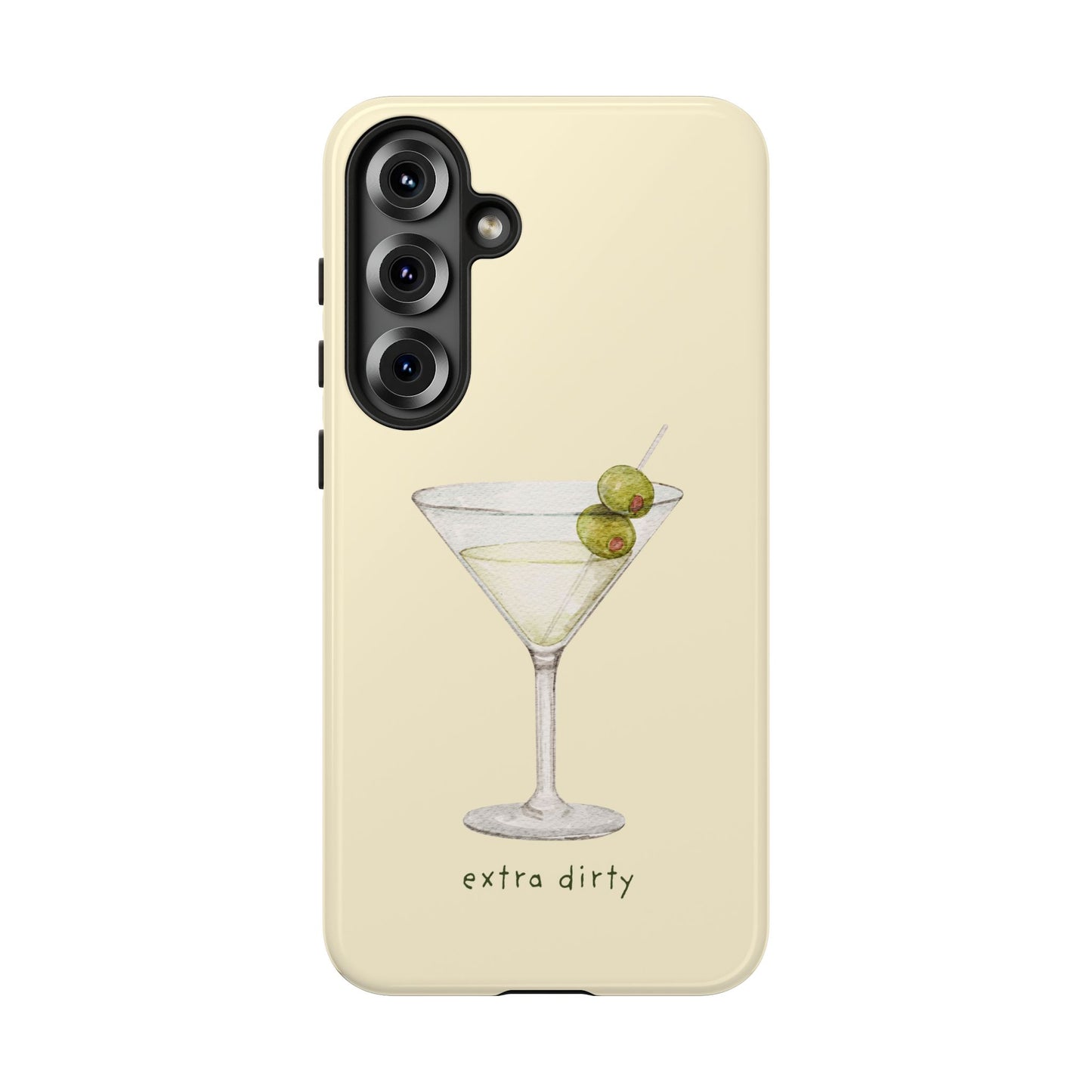 Phone Case — 'Extra Dirty' Martini Graphic