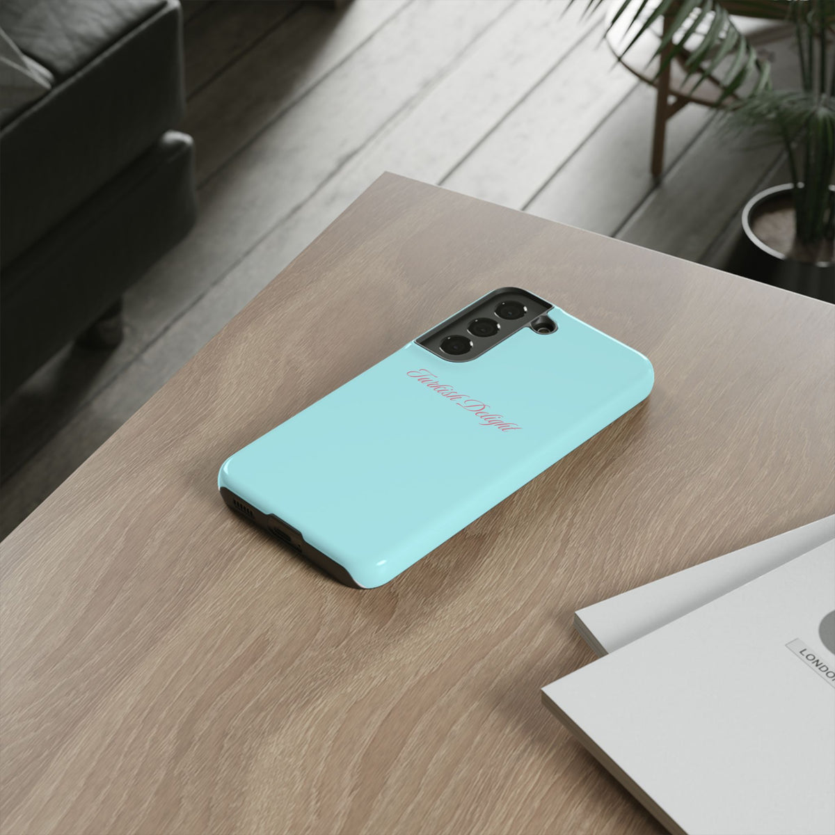 Turquoise 'Turkish Delight' Tough Phone Case — Slim Protective iPhone Case