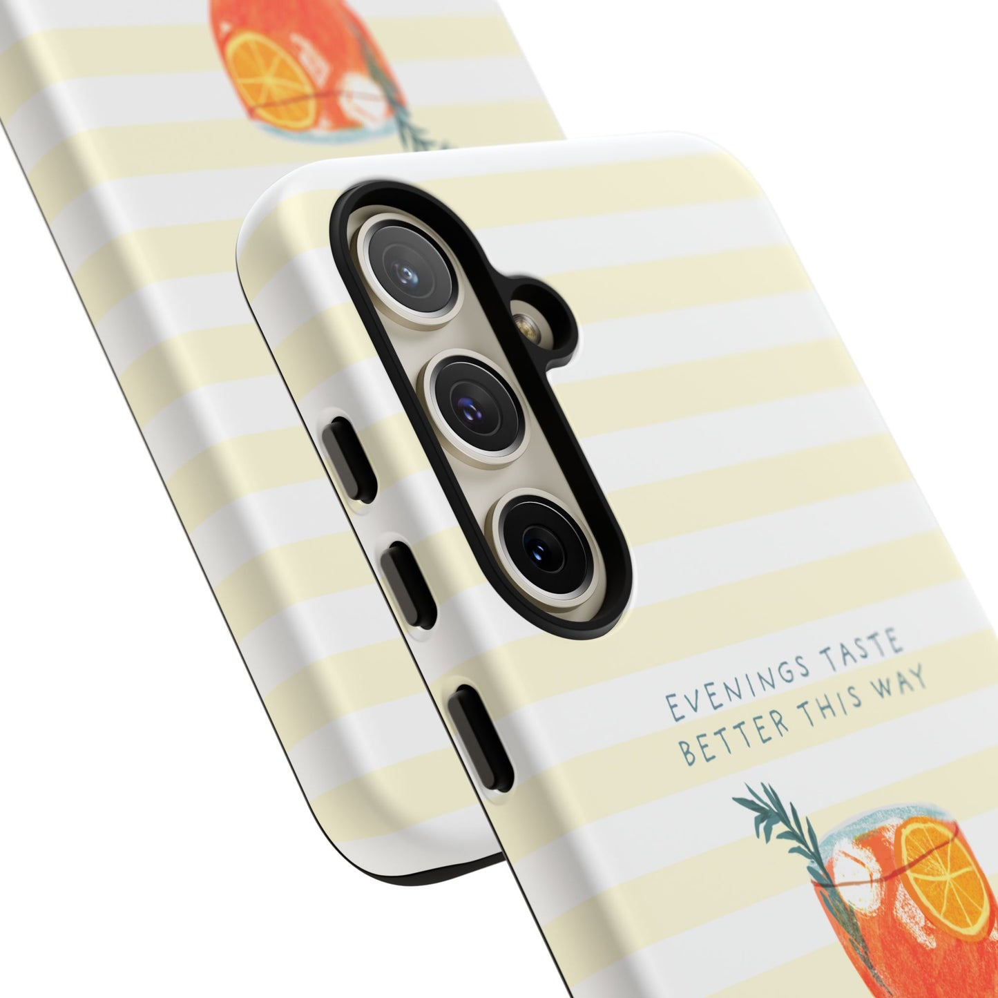 Phone Case — 'Evenings Taste Better This Way' Cocktail Design