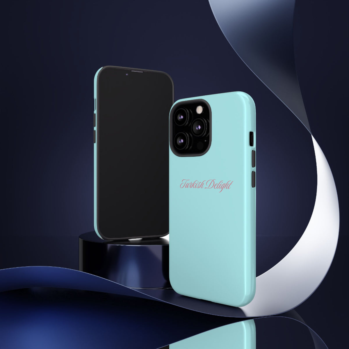 Turquoise 'Turkish Delight' Tough Phone Case — Slim Protective iPhone Case