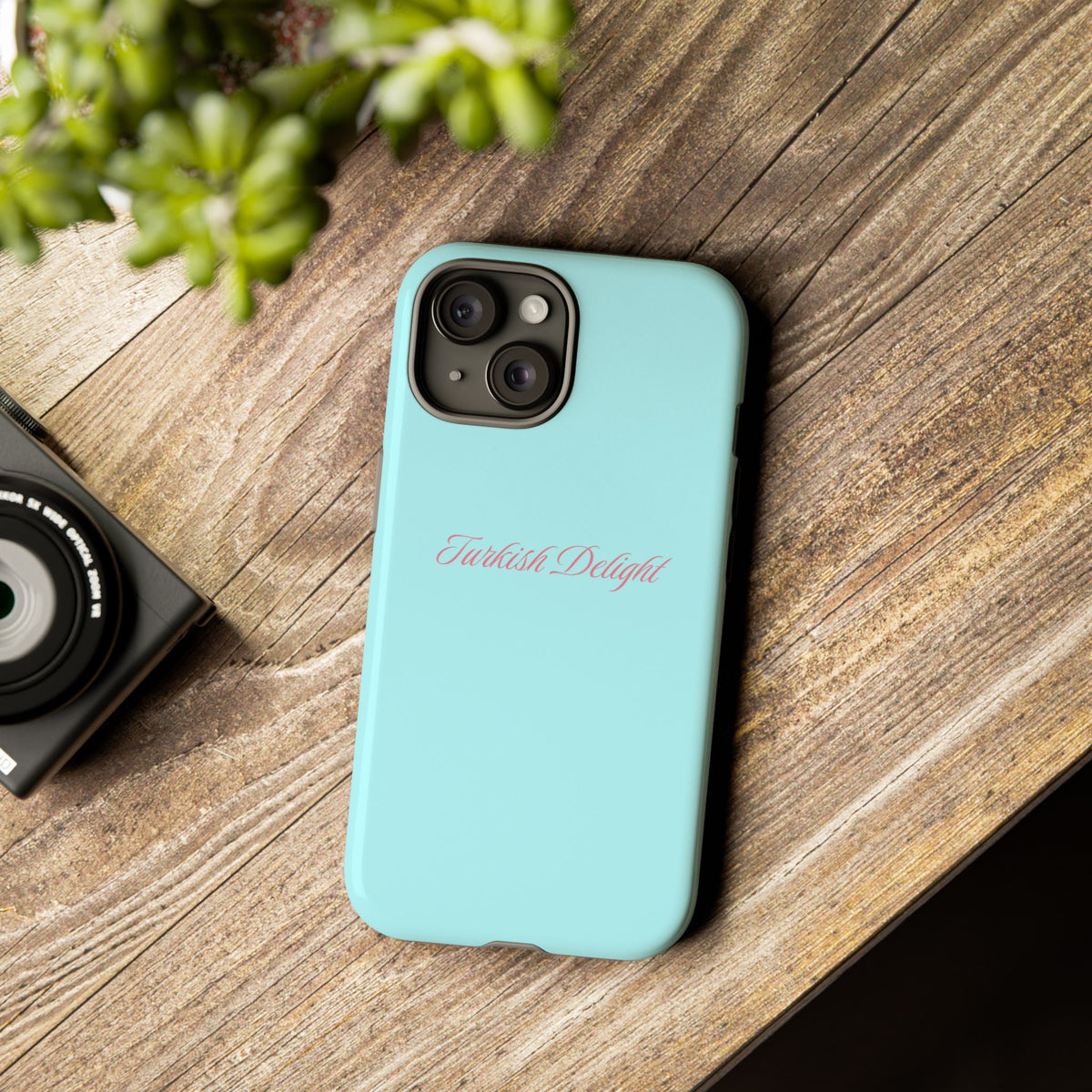 Turquoise 'Turkish Delight' Tough Phone Case — Slim Protective iPhone Case