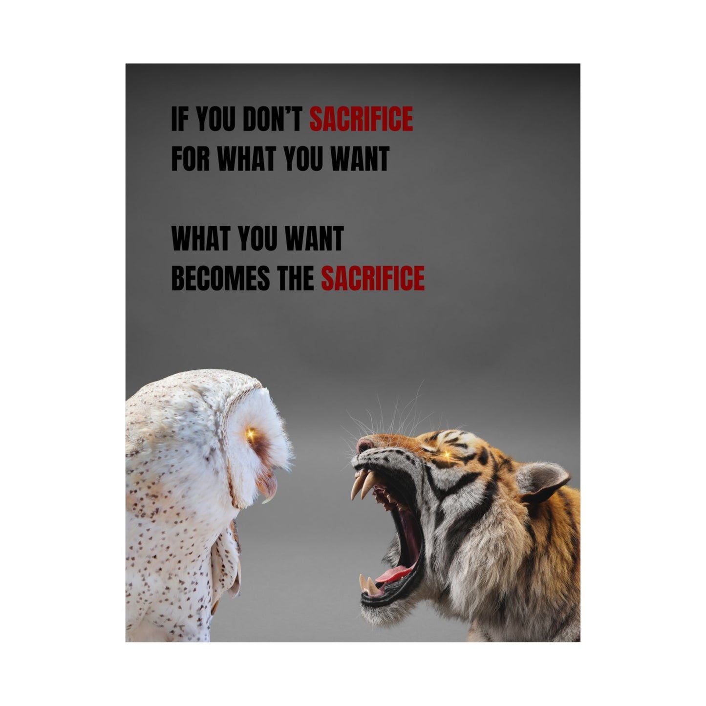 Sacrifice and Desire