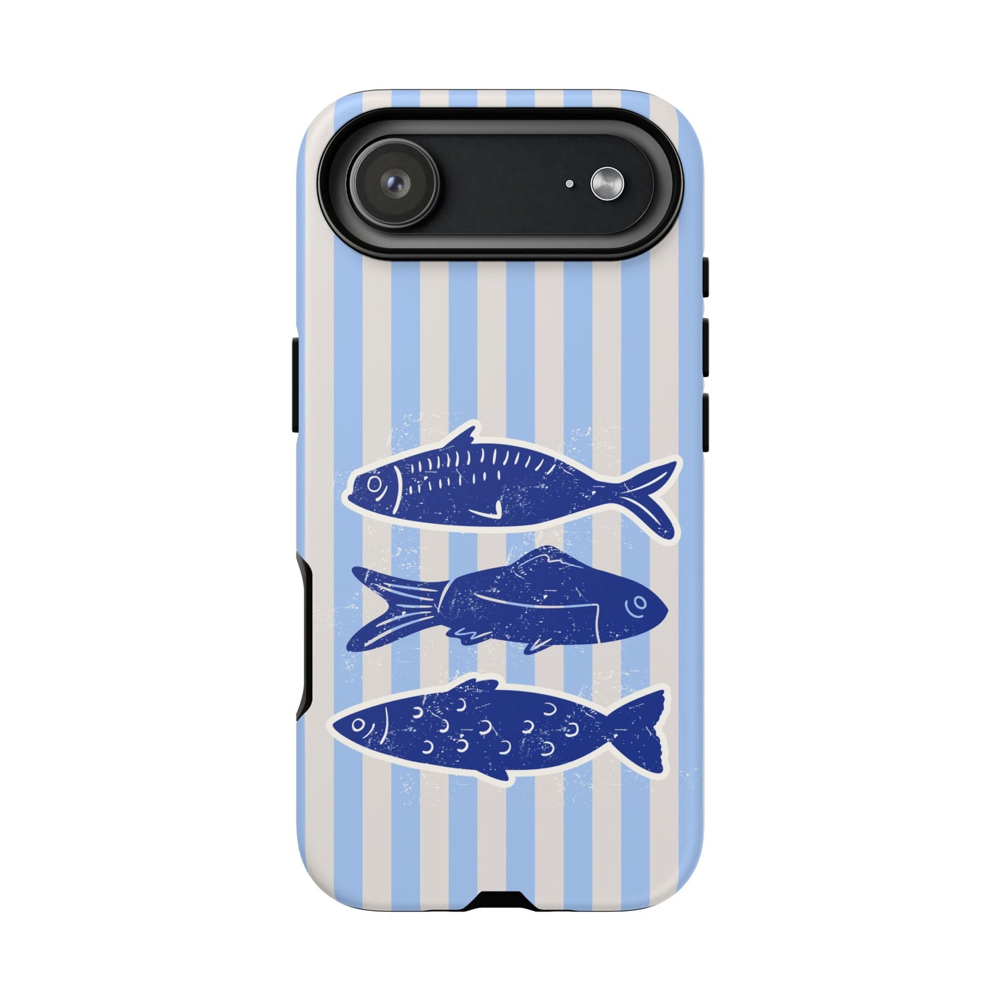 Nautical Blue Fish Phone Case