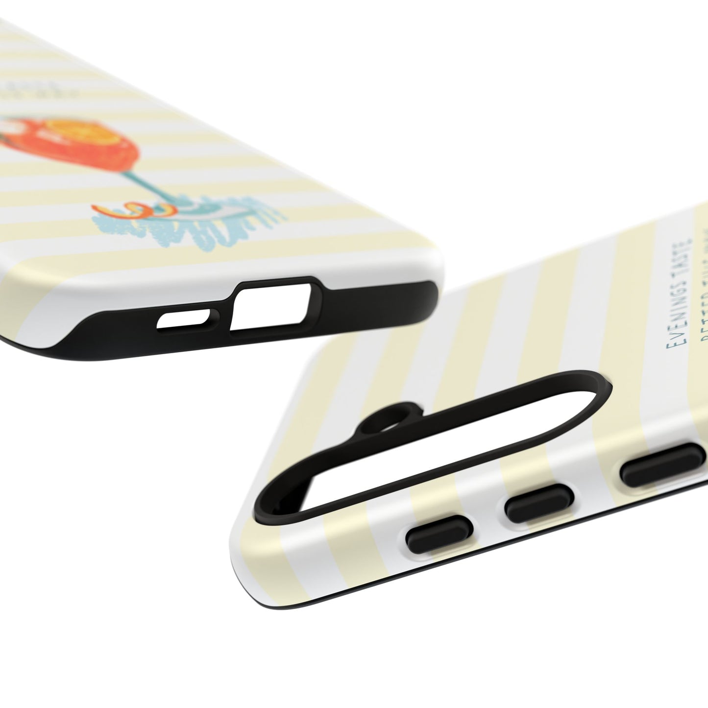 Phone Case — 'Evenings Taste Better This Way' Cocktail Design