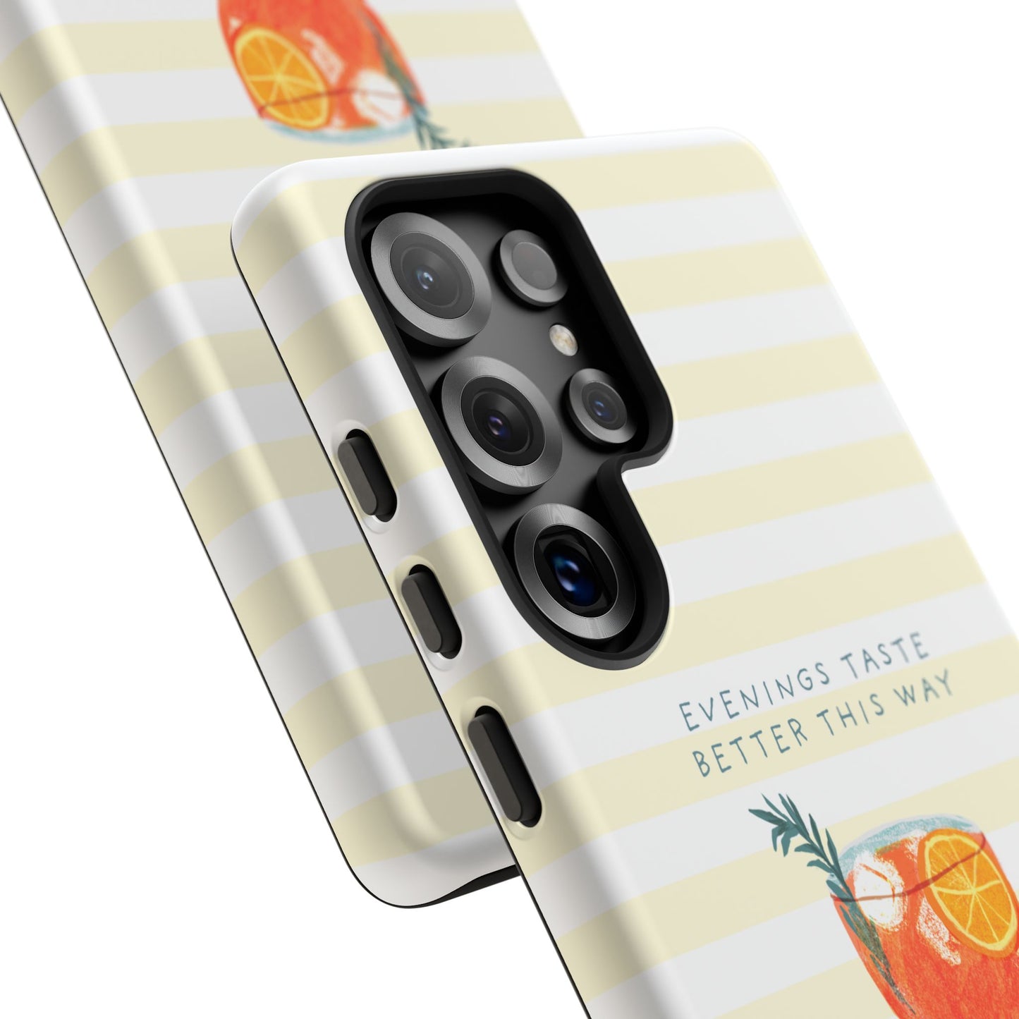 Phone Case — 'Evenings Taste Better This Way' Cocktail Design