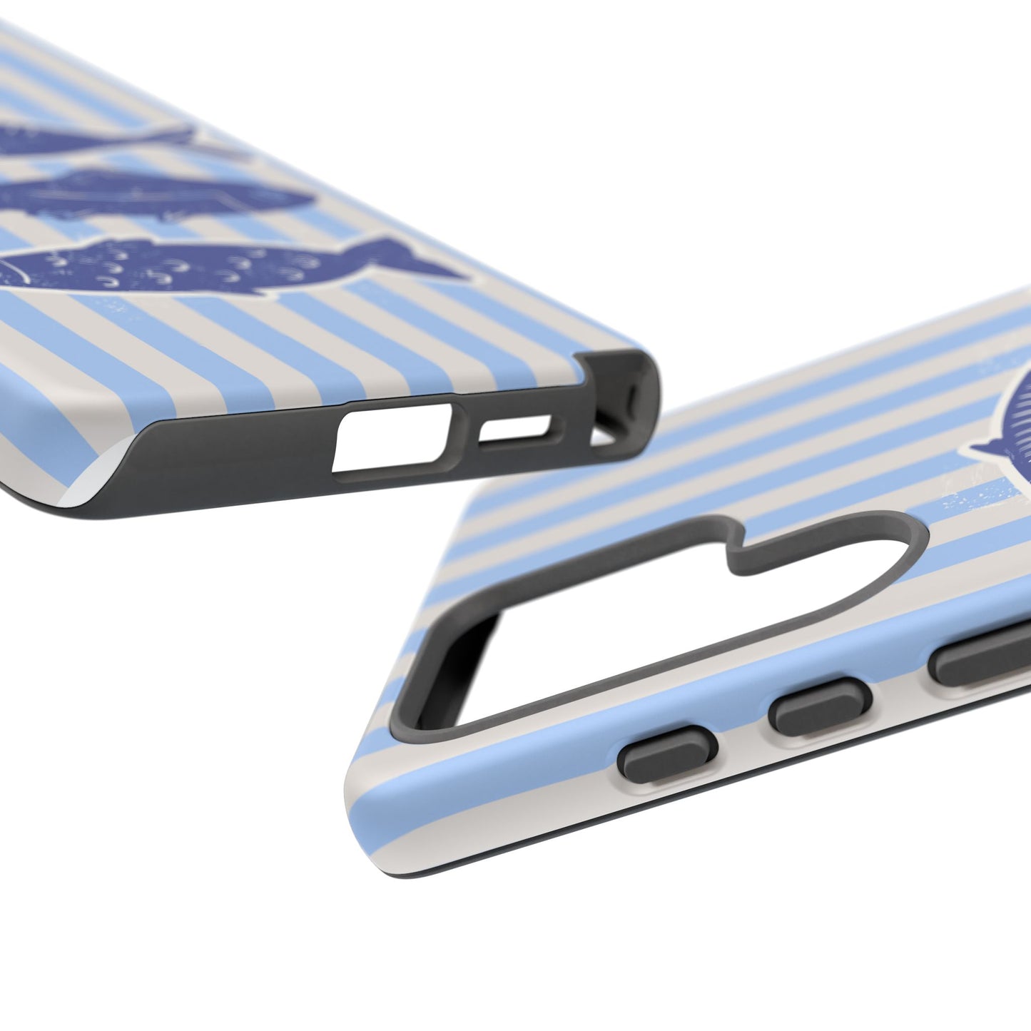 Nautical Blue Fish Phone Case
