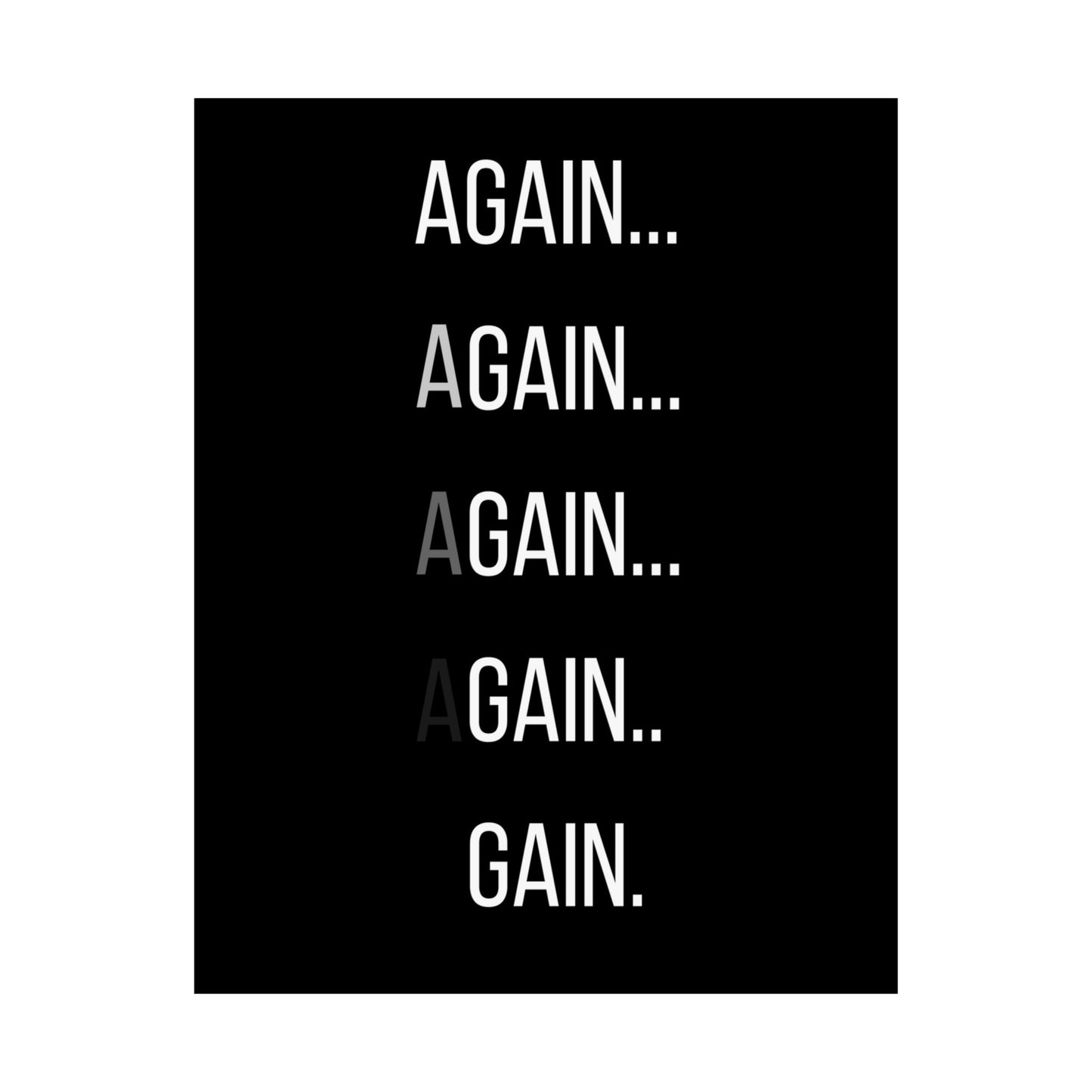 Try aGAİN