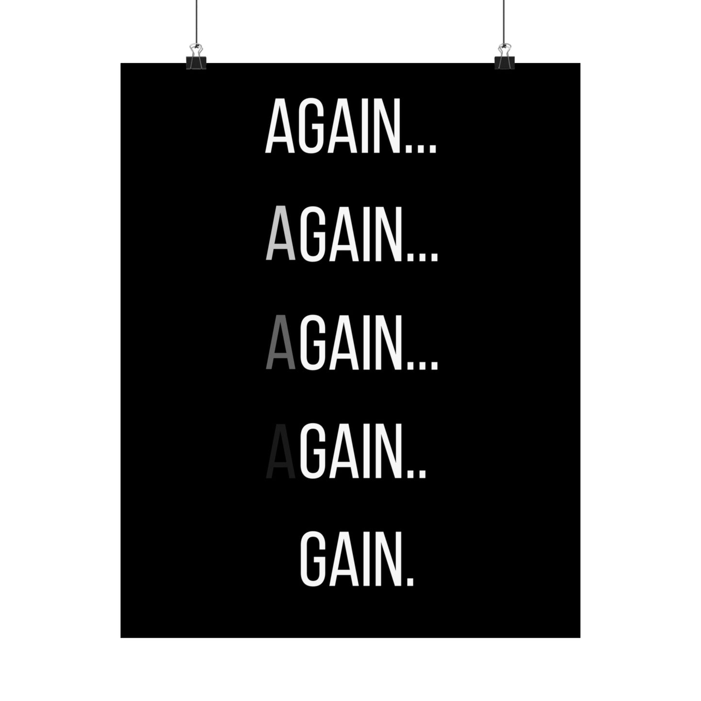 Try aGAİN